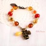 Sunset In The Forest, Autumn Colors Bracelet